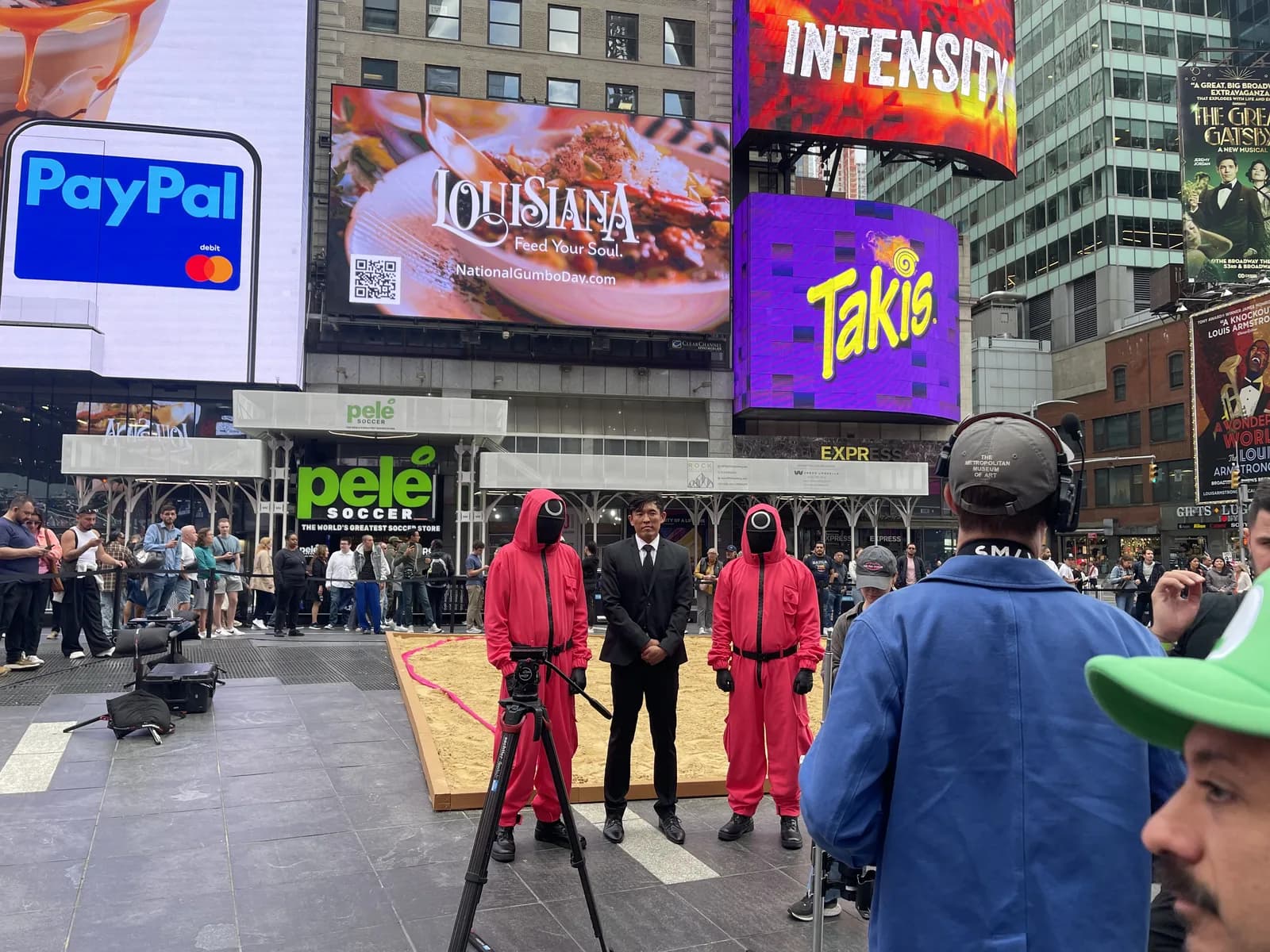 Squid Game Times Square — On The Ground 7