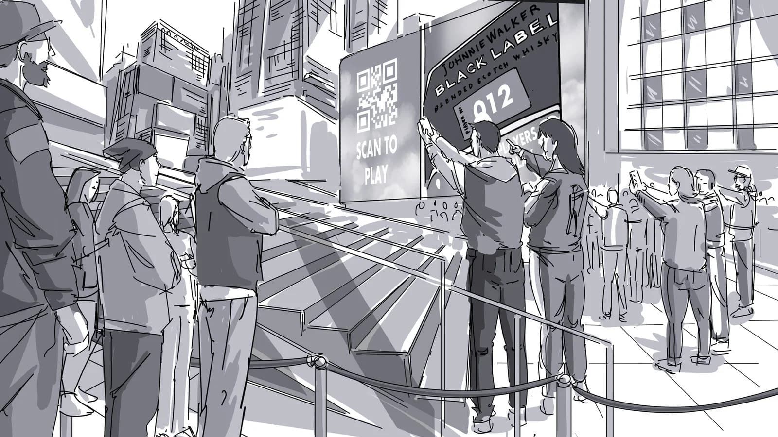 Squid Game Times Square — Storyboards 9