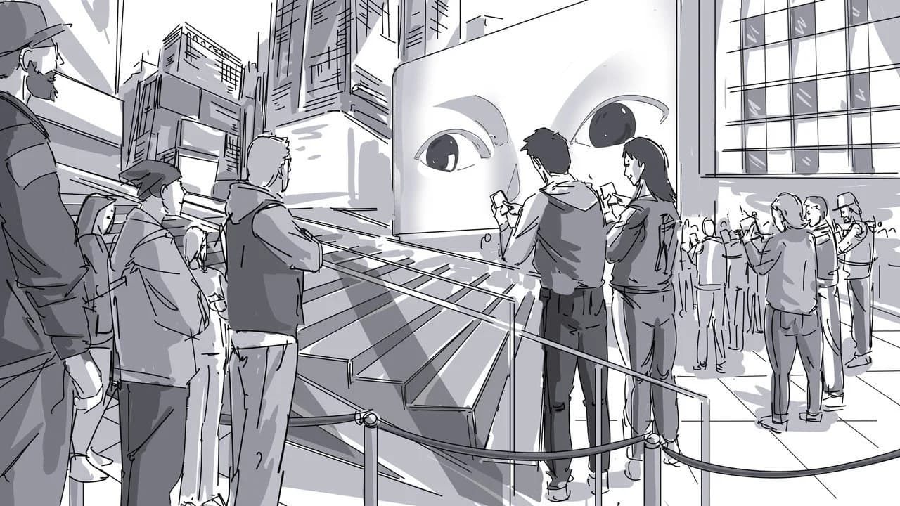 Squid Game Times Square — Storyboards 10