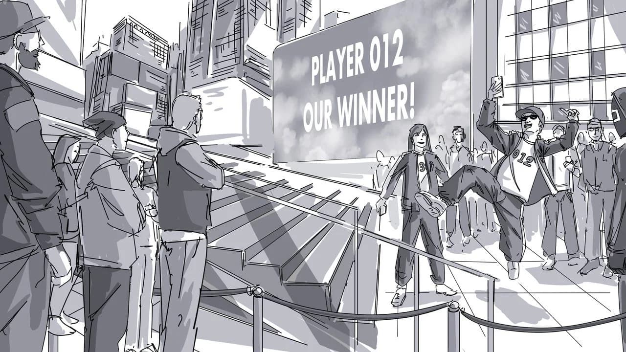 Squid Game Times Square — Storyboards 14