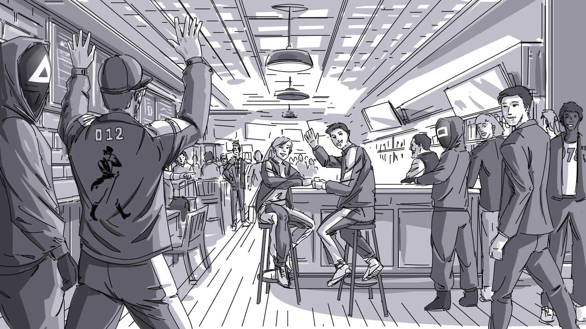 Squid Game Times Square — Storyboards 18
