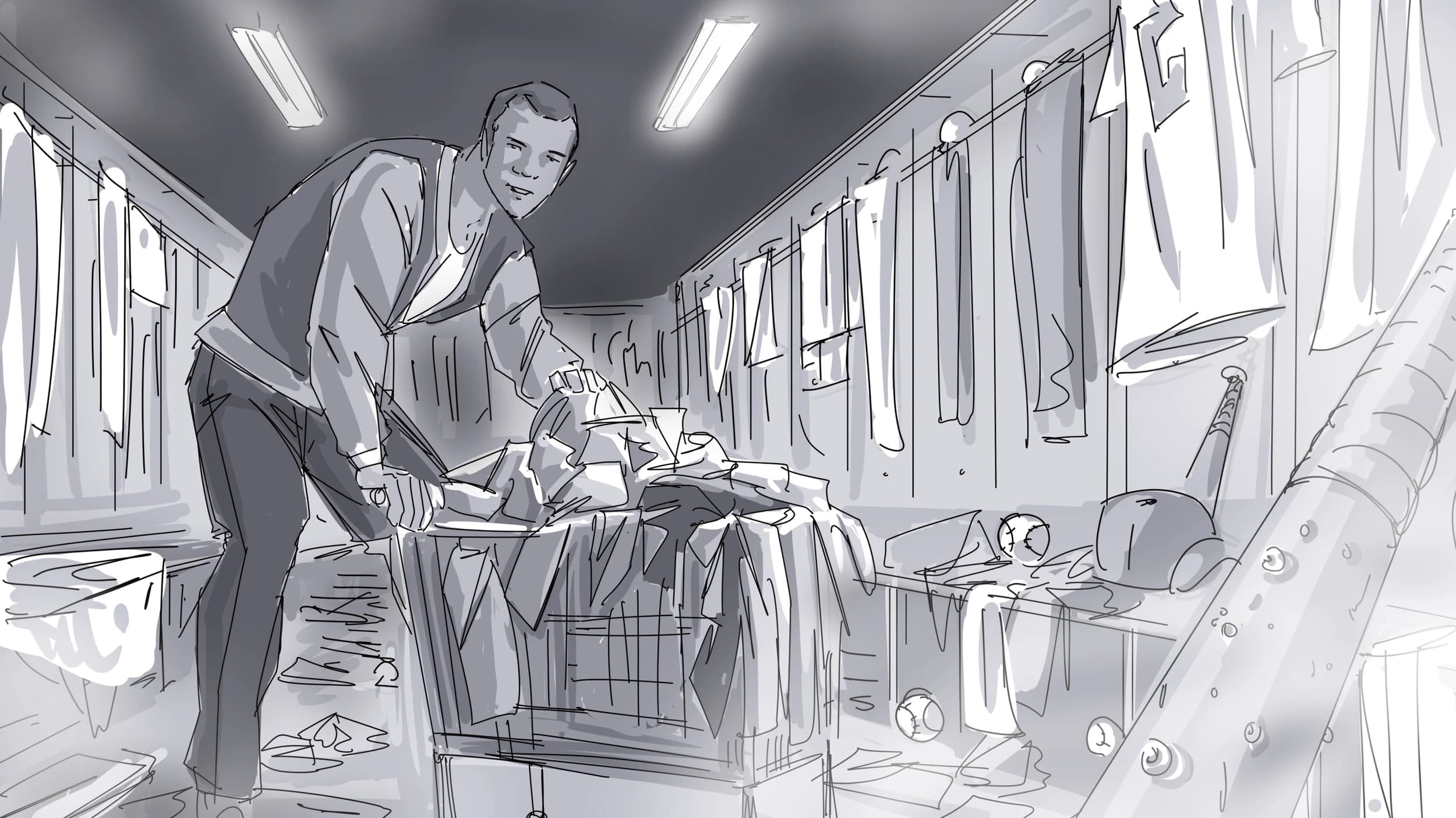 The Lost Bet — Storyboards 4