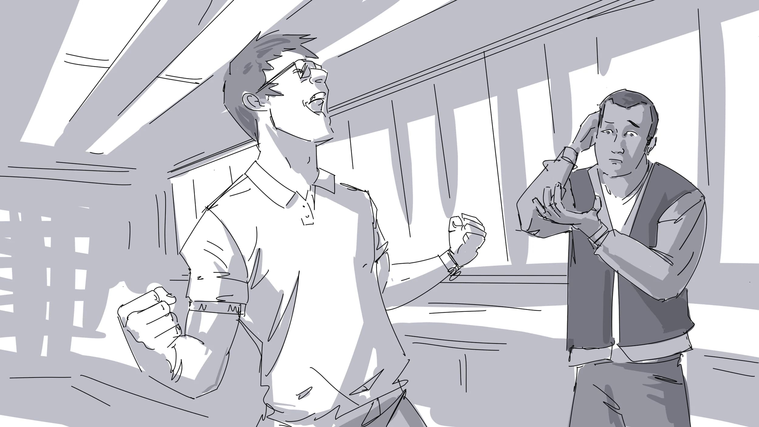 The Lost Bet — Storyboards 9