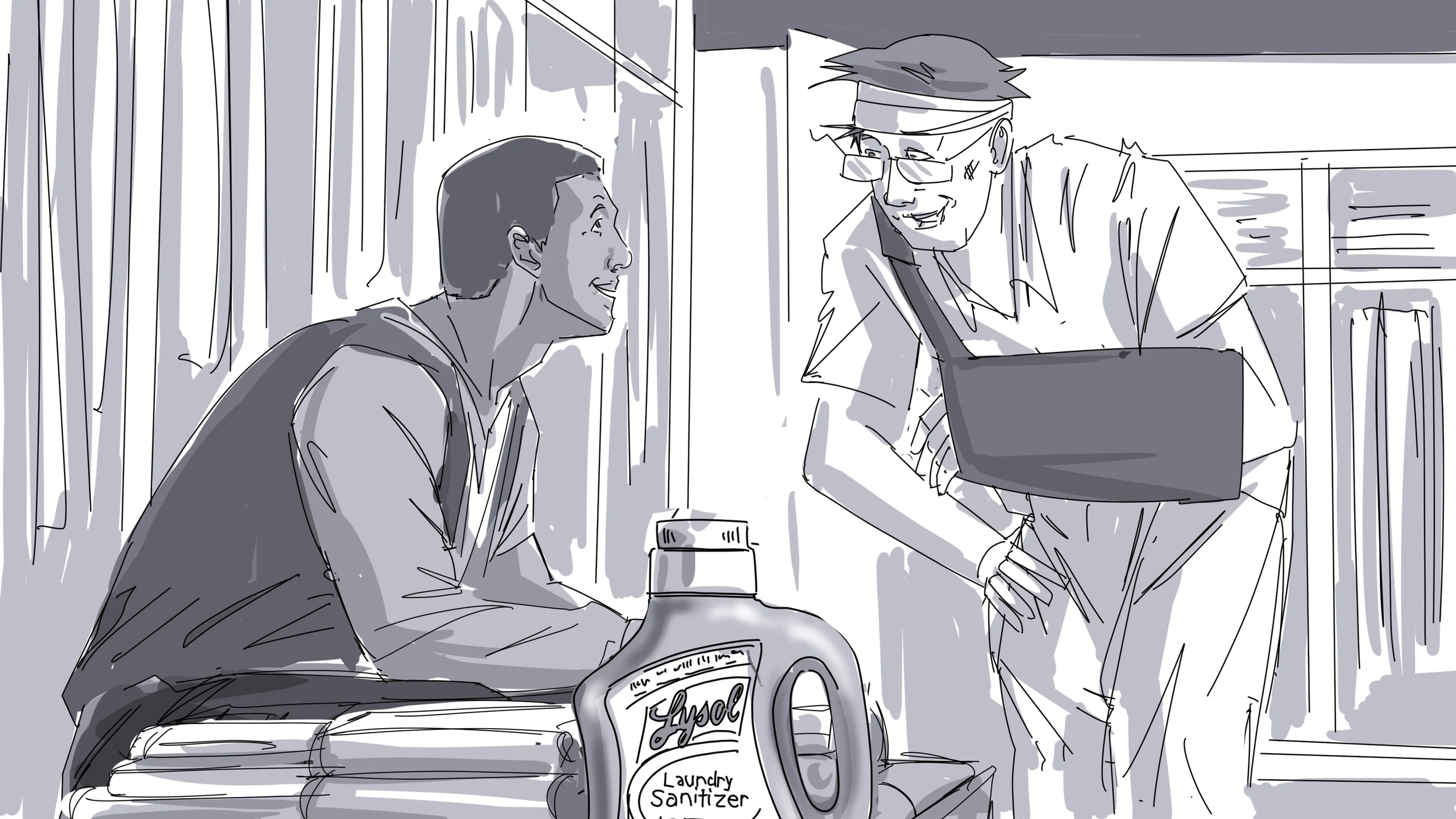 The Lost Bet — Storyboards 24