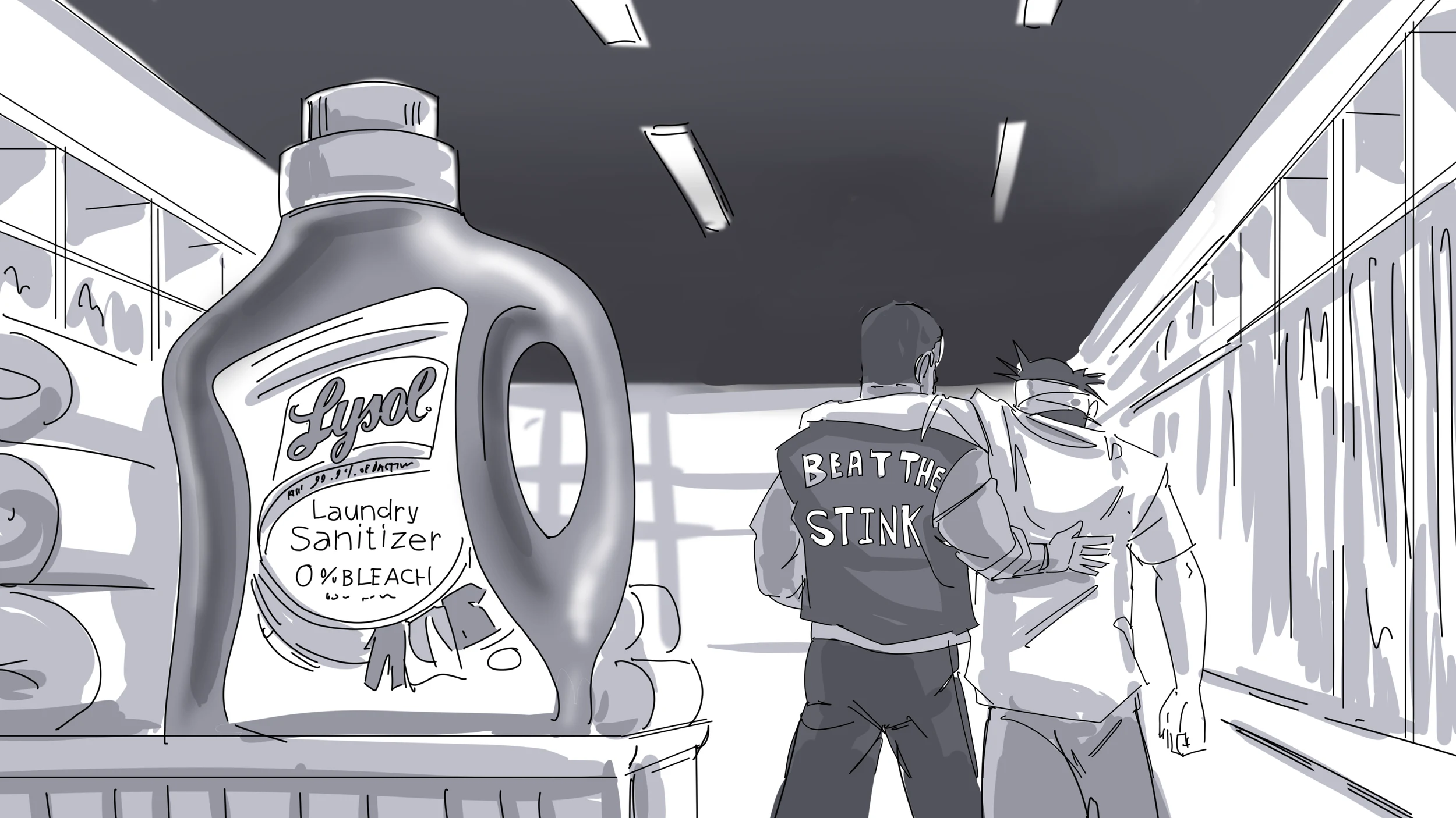 The Lost Bet — Storyboards 25