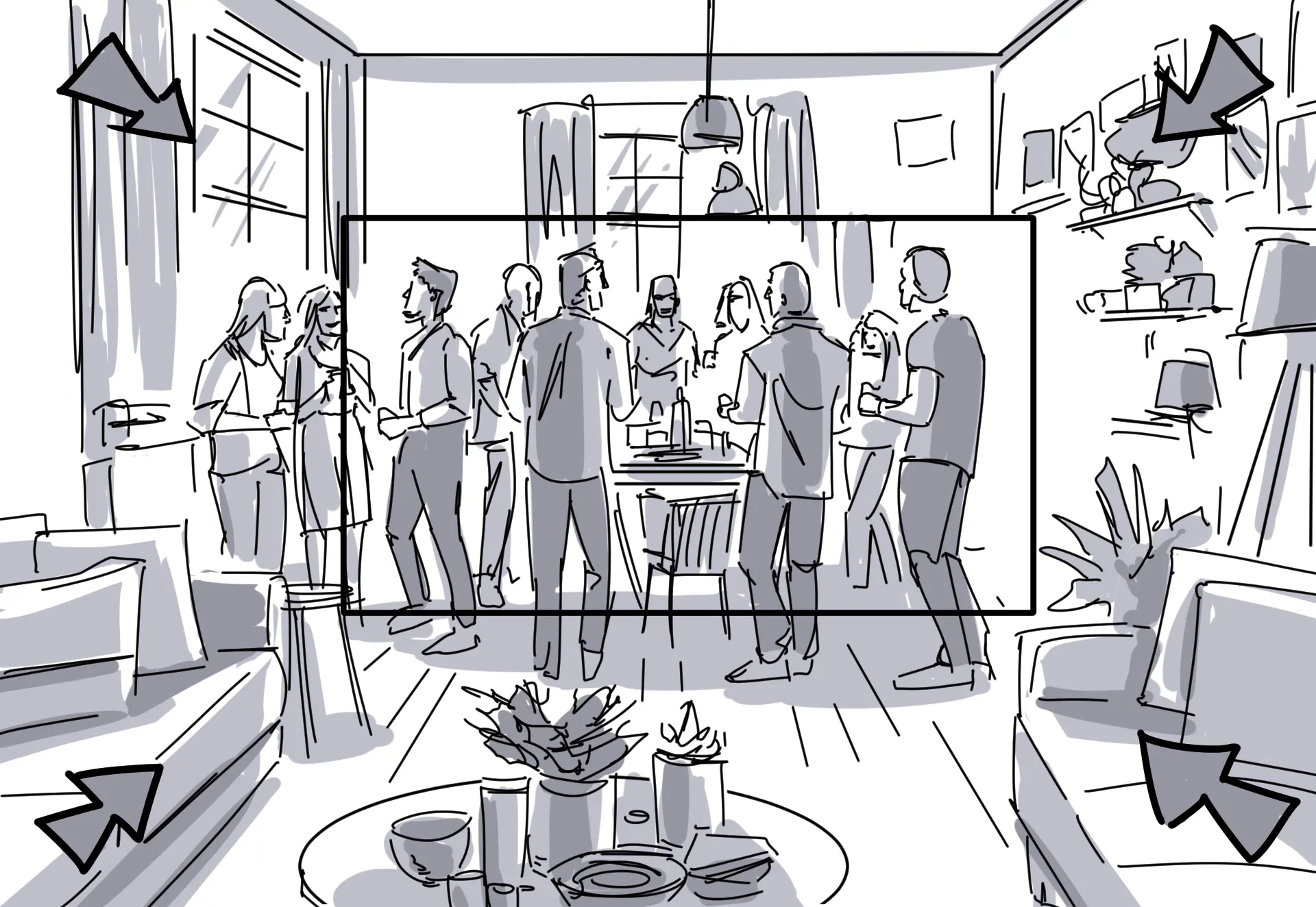 Adjustable Bases — Storyboards 1
