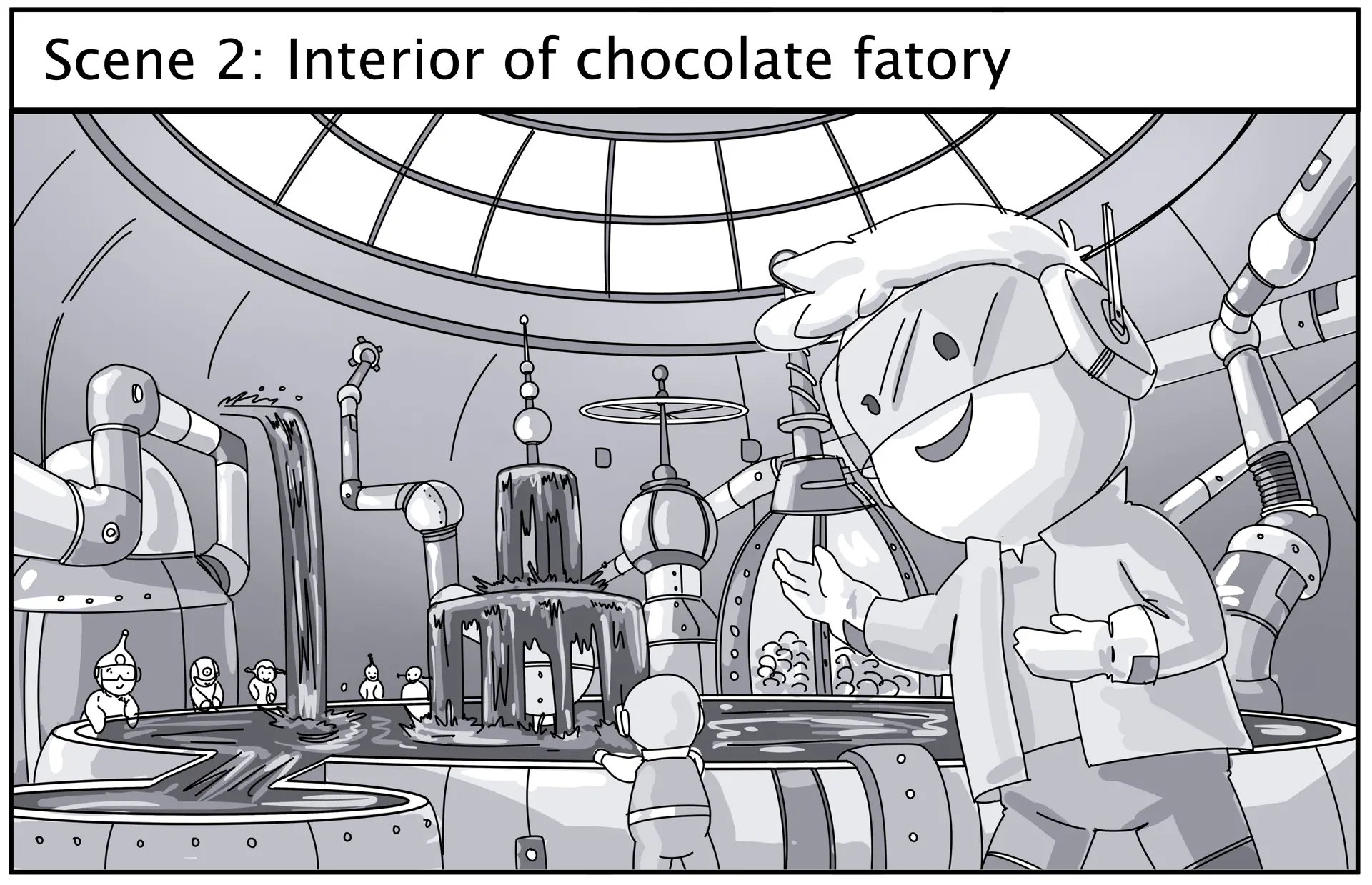 Digital One 3D Explainer — Storyboards 2
