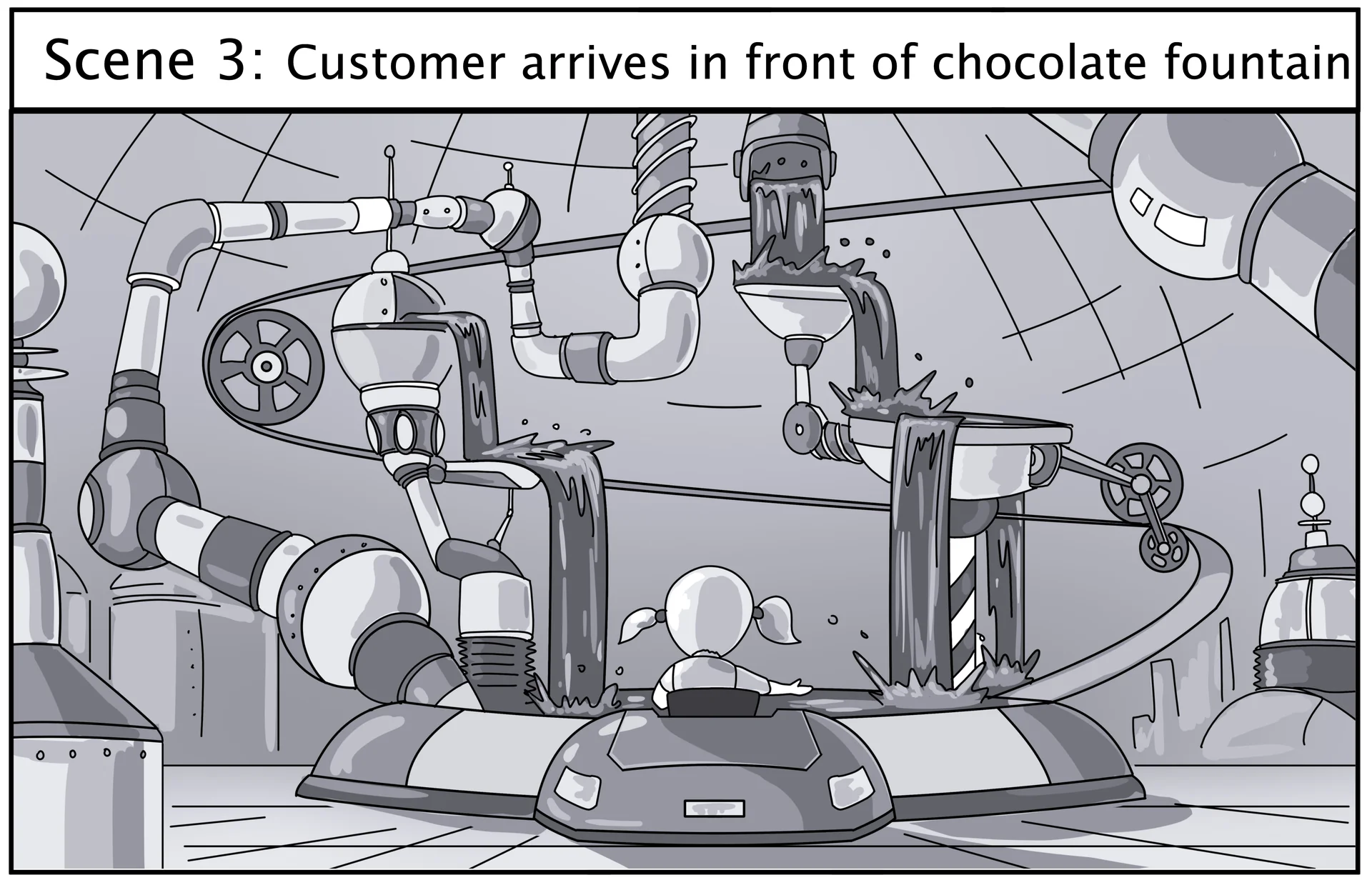 Digital One 3D Explainer — Storyboards 3