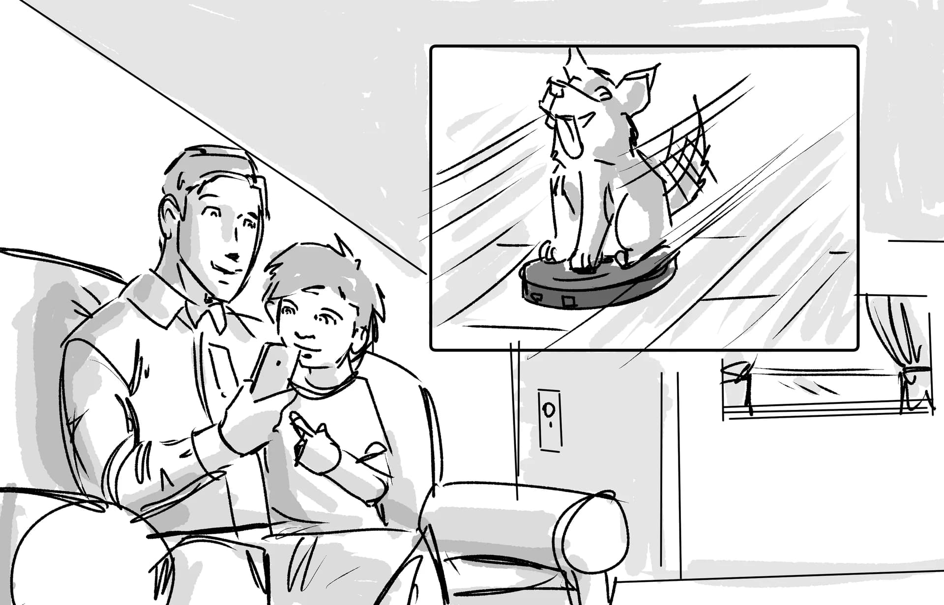 Blink — Tech Dad — Storyboards 14
