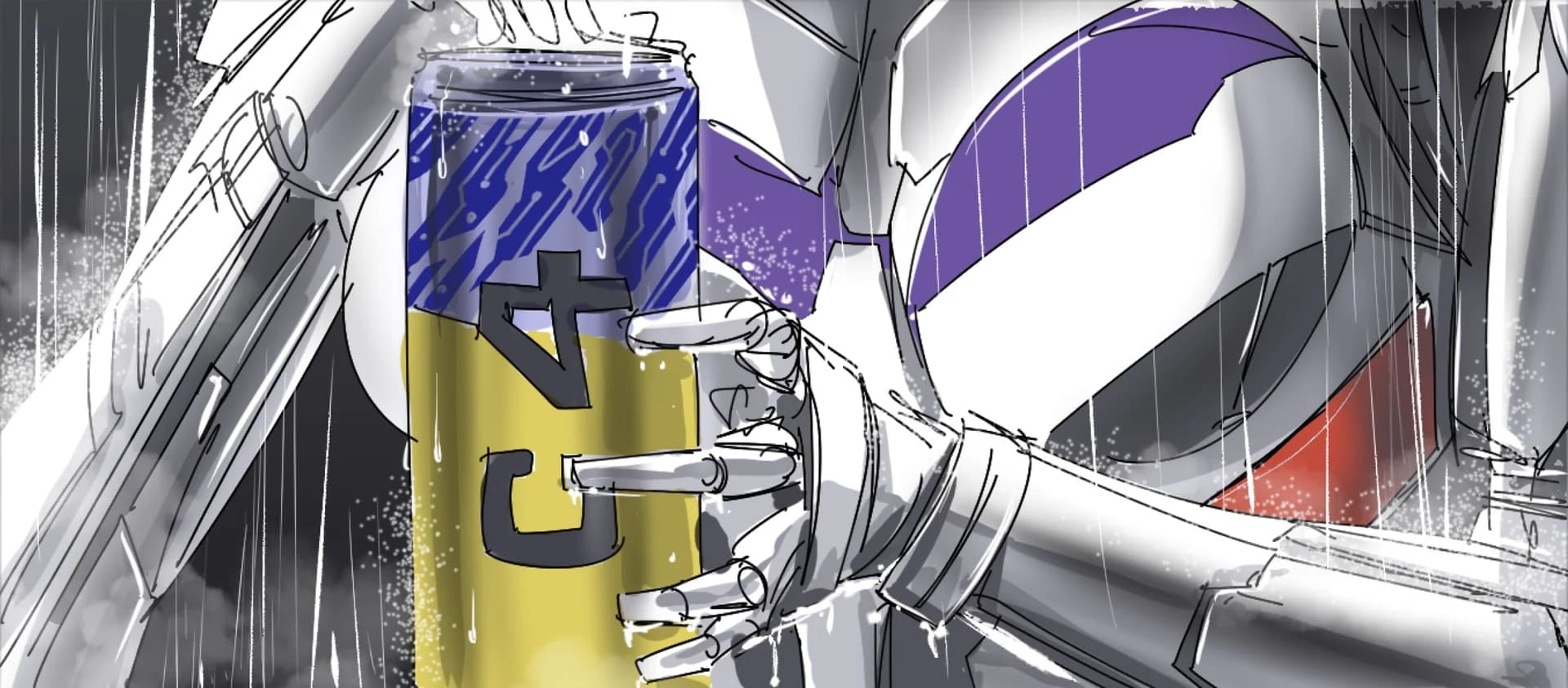 Cyber Berry Blue — Storyboards 3