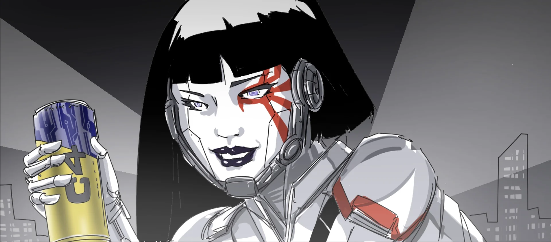Cyber Berry Blue — Storyboards 10