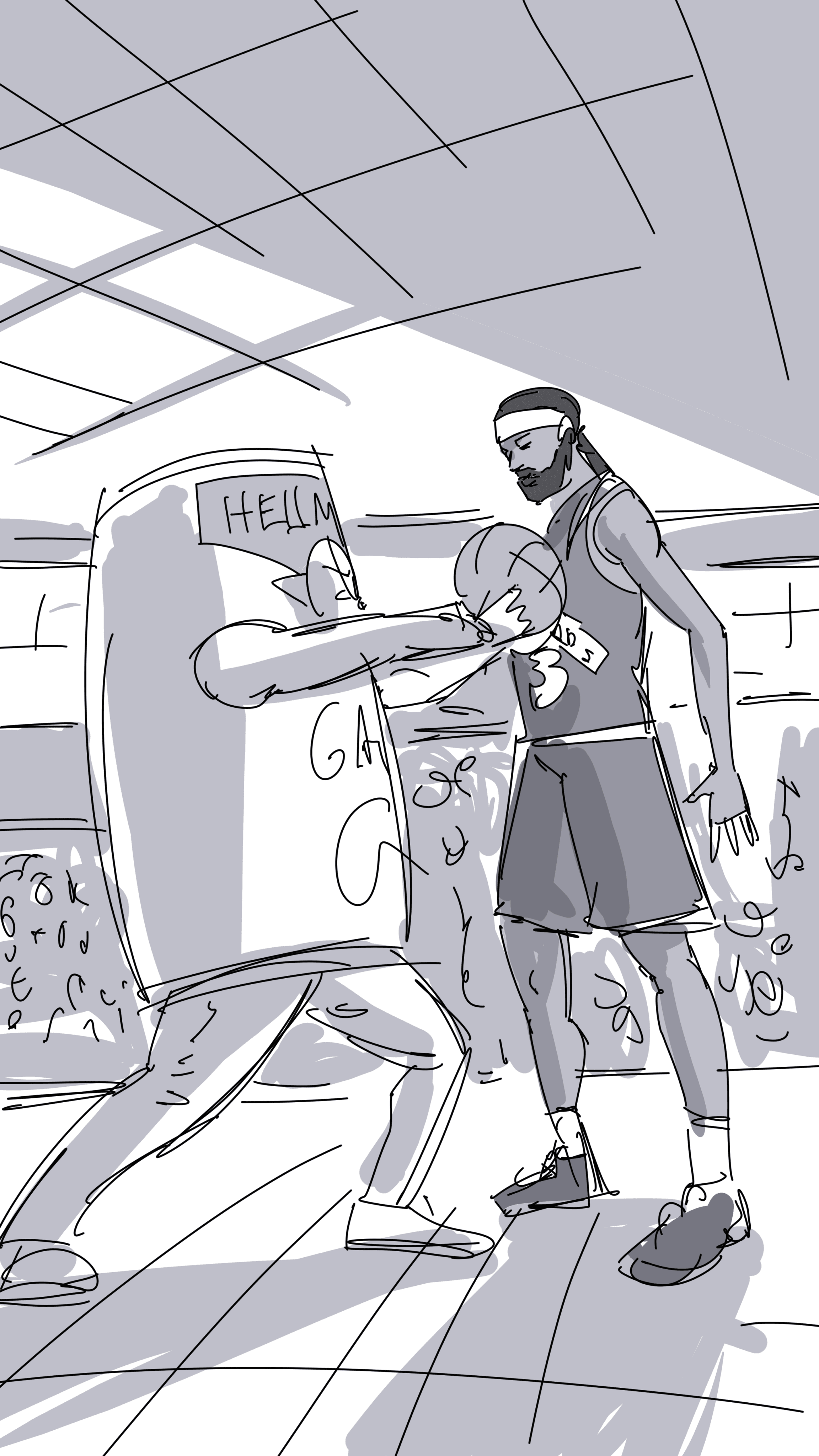 Dunked On — Storyboards 14